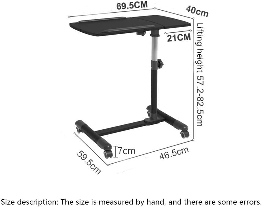Table d'appoint réglable mobile avec plateau haute densité pour PC - 3