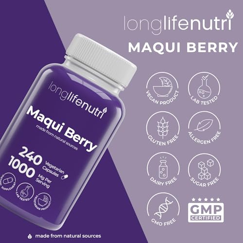 LongLifeNutri Maqui Berry Capsules