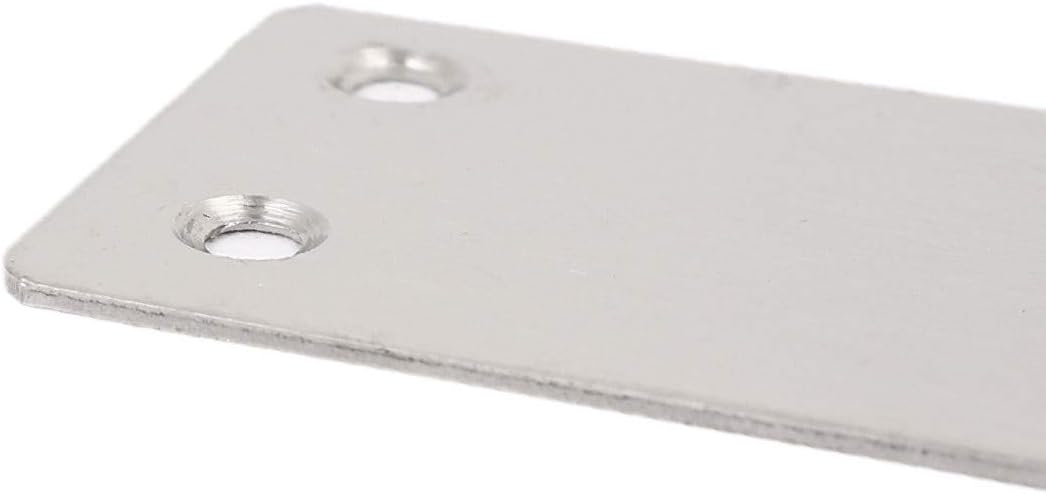 New Lon0167 60mm x Featured 38mm x 1mm reliable efficacy Stainless Steel Corner Brace Flat Mending Repair Plate 50pcs(id:d22 b9 1e 472)