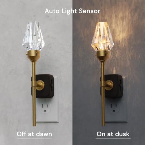 Image of L LOHAS LED Night Light, 2 Pack Night Lights Plug into Wall