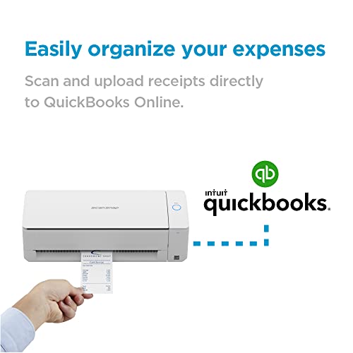 ScanSnap iX1300 Compact Wireless or USB Double-Sided Color Document, Photo & Receipt Scanner with Auto Document Feeder and Manual Feeder for Mac or PC, White - Image 6