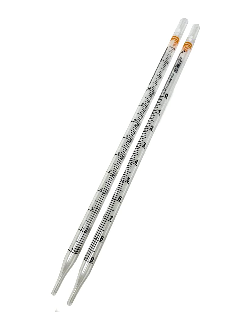 SPL 10 mL Serological Pipet Sterile Graduation 1/10mL, Indiv. Wrap, (2x100/Box) 200/Case