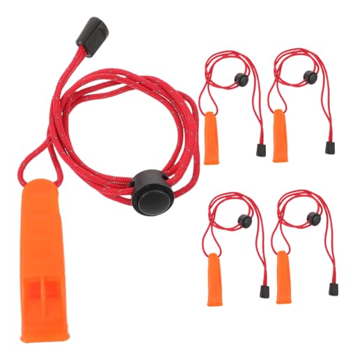 5 silbatos deportivos SUPVOX multicolor para árbitros miniatura 1