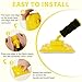 14 Pcs Walls Paint Edger Tool Professional Paint Edger Kit 4 Shape Trim Pads (7