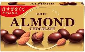 Lotte Almond Chocolate, 3.0 oz 86 g x 10 Boxes