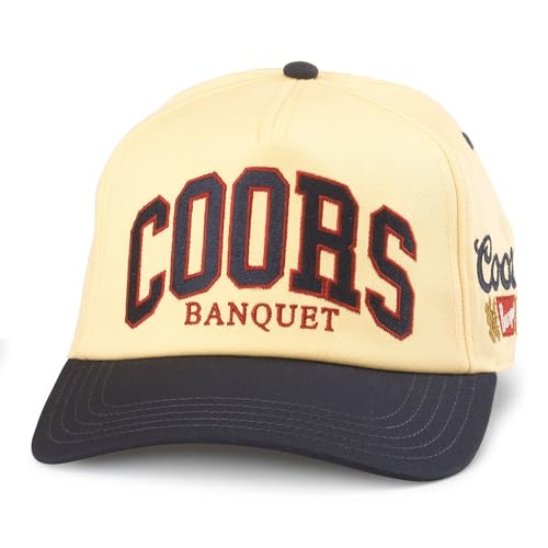 Image of AMERICAN NEEDLE Coors Banquet Beer Unisex Adjustable Snapback Baseball Hat