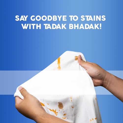 Image of Tadak Bhadak Detergent Powder, 12 kg Bumper Pack - All in One Formula