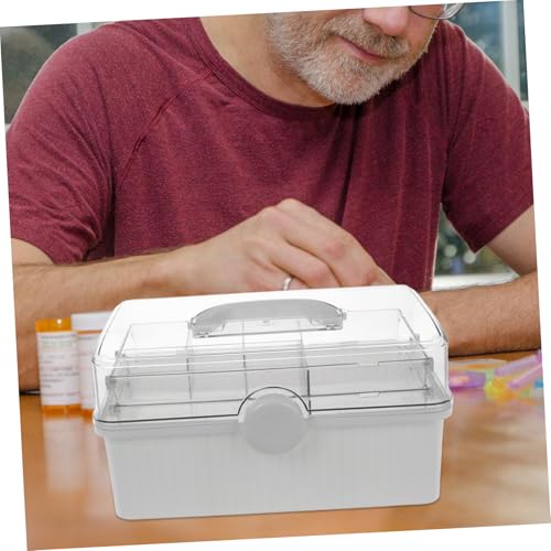 Boîte de rangement de polyvalente de capacité SHOWERORO maison - 6