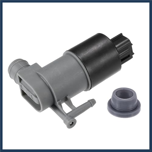 Bomba de motor limpiaparabrisas delantero para Toyota Yaris coche negro de 1 unidad 4