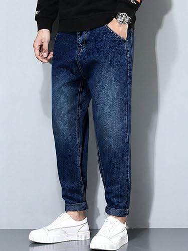 Image of Noble Monk Men's Regular Fit Jeans | Denim Jeans | Streachable Jean for Men