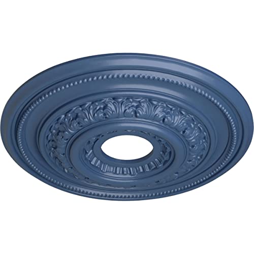 Medalla de techo decorativa de cobre envejecido Ekena Millwork CM17OLACS 3