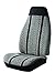 Fia TR47-23 BLACK Custom Fit Front Seat Cover Bucket Seats - Saddle Blanket, (Black)