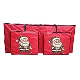 Bolsa De Almacenamiento De Árboles De Navidad, Con Diseño Con Cremallera, 27x23x7cm, Caja De Almacenamiento De Á-rboles Artificiales, Recipiente De Árboles De Navidad, Para Sala De Estar, Apartamento