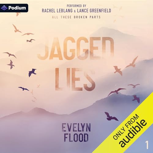 Jagged Lies Audiolivro Por Evelyn Flood capa