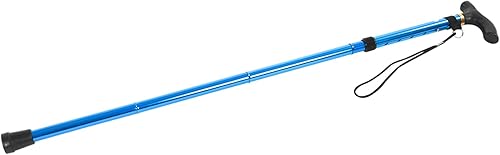 Miniatura 5 de Bastón plegable para hombres y mujeres, plegable, ligero, ajustable, portátil, ayuda de movilidad, equilibrio, mango en T elegante y cómodo