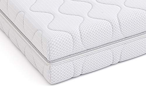 Amazon Basics Hochelastische Wendematratze, Mittel Fest (H3) and fest (H4), 160 x 200 x 20 cm, Weiß – Bild 8