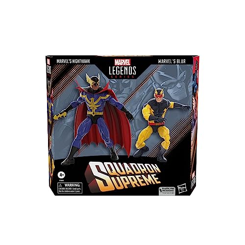 Marvel Legends Squadron Supreme Nighthawk & Blur - vue 3