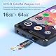 80GB MP3 Player mit Bluetooth und WiFi, 4.02 Zoll Touchscreen MP3 MP4 Player mit Kamera, Android MP3-Player mit Spotify, Audible, Amazon Music, Deezer, HiFi Musik Player mit Lautsprecher, FM Radio
