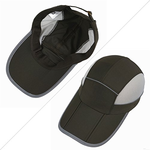 GADIEMKENSD Reflective Strips Outdoor Breathable Running Caps for Men and Women - Image 7