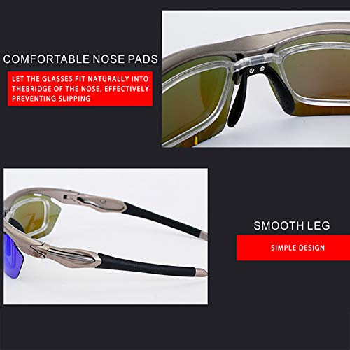 Gafas de sol deportivas polarizadas para correr escalada pesca 3