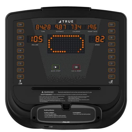 True Fitness Commercial 400 Treadmill With Console Led