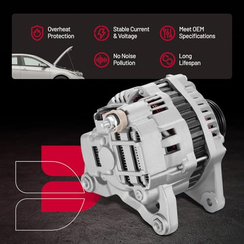 Image of BDFHYK 23100-ZW40A Alternator For Nissan Sentra 2.0L l4 2011-2012