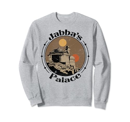 Sweat Star Wars Jabba's Palace avec imprimé décor circulaire pour fan de pop culture