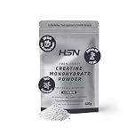 HSN Creatina Monohidrato Micronizada 500g | 100% Pura, Sin Sabor | Vegana, Sin Gluten y Sin Aditivos | Alta Solubilidad y Máxima Pureza | No Incluye Dosificador