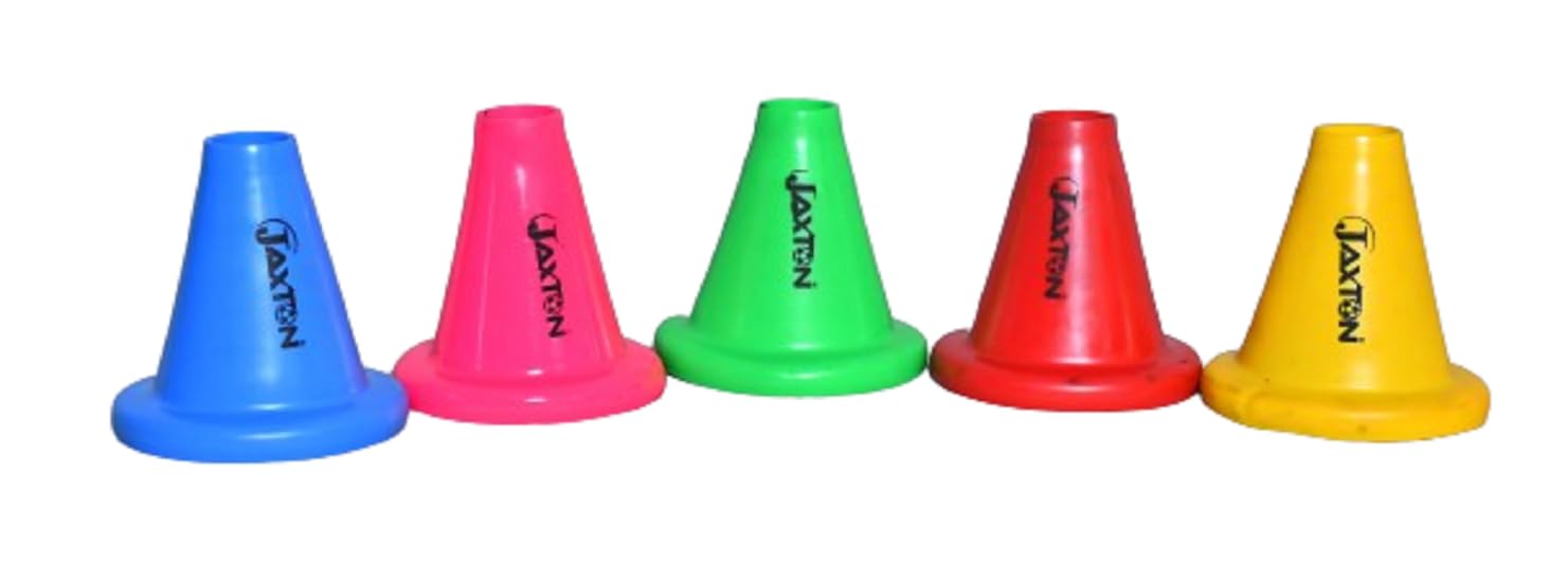 JAXTON Rubber Cricket Batting Tee Cone for Batting Practice Cricket Batting Tee for Cricket Practice (2) (B0D1CNKSC2) Amazon Price History, Amazon Price Tracker
