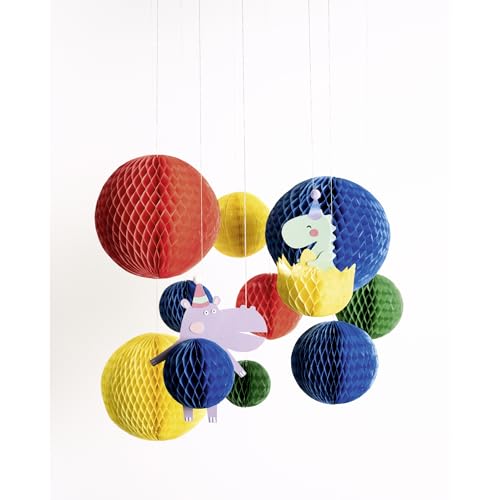 folia 461-09 - Wabenpapier BASIC, 21 x 33 cm, Bastelpapier mit Wabenstruktur in 4 Farben, 30-lagig, zum Gestalten bunter Waben Deko