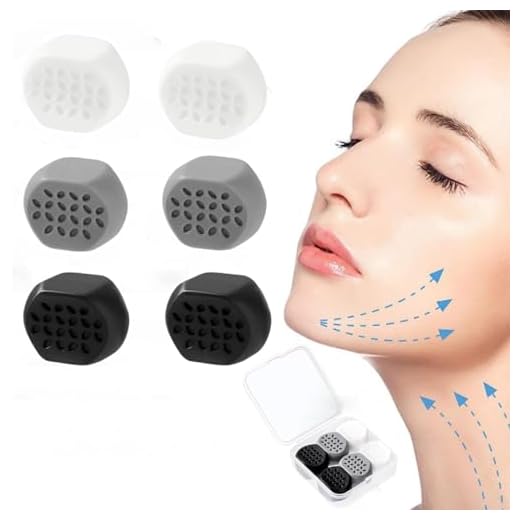 Frdelma Ejercitador de Mandíbula Set, 6 Pieces Mandibula Ejercicio Jawline Exerciser Mandibula Jaw Trainer for Exercises Facial Muscles Men and Women