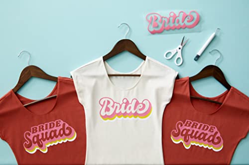 Image of Cricut Smart Iron-On Heat-Transfer Vinyl 1 Sheet 33cm x 0.9m Black, (3ft)