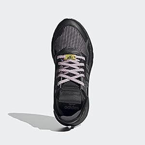 adidas Tênis de corrida masculino Ninja Nite, Núcleo preto/cinza adidas Tênis de corrida masculino Ninja Nite, Núcleo preto/cinza