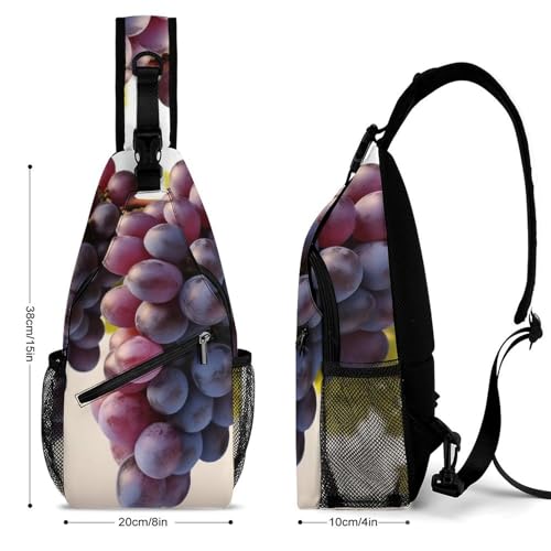 Morrales Desert Grapes Sling Bag para Hombre y Mujer miniatura 2