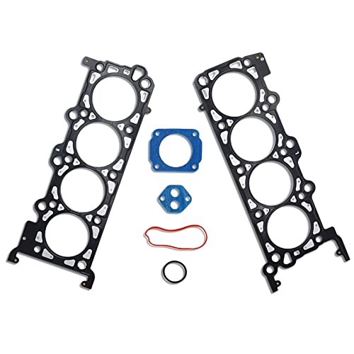 Image of Head Gasket Set with Bolts for 2000-2004 Ford Expedition F250 F350 | Cylinder Head Gasket Fit for 2000-2003 E350 Super Duty F150 2000-2002 E150 E250 Econoline5.4 L V8 HS9790PT-15 ES72798