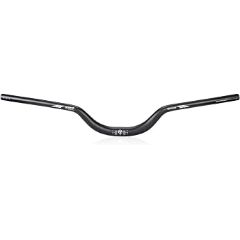 GEWAGE 780mm Riser Handlebar - 6061 Aluminum 31.8mm Clamp 12  Backsweep 5 Heights 25/55/70/90/120mm - Wide Lightweight MTB/Road/Hybrid Handlebar
