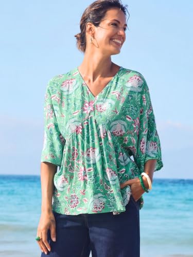 Blouse fluide coupe ample Daxon en maille légère confortable - 2