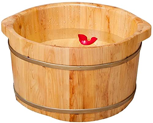Spa de pies de madera para masaje y baño miniatura 2