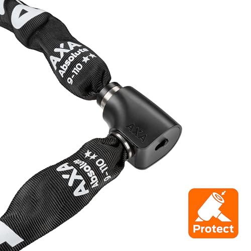 Antivol de vélo AXA Absolute 9-110 chaîne robuste noire 110cm