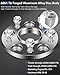 ECCPP 2PCS 15mm 5x4.5 Hubcentric Wheel Spacers 5 Lug 5x114.3mm fits for 2017-2021 for Nissan Rogue Sport 2017-2018 for Nissan Sentra 2016-2022 for Nissan Maxima 2014-2021 for Nissan Murano