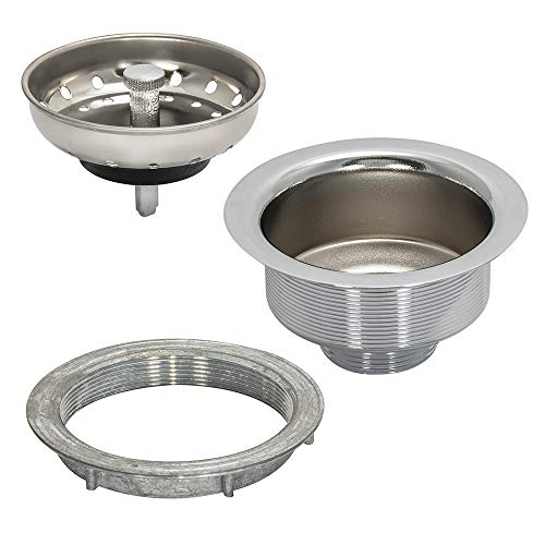 Colador para fregadero de cocina EZ-FLO de acero inoxidable miniatura 6