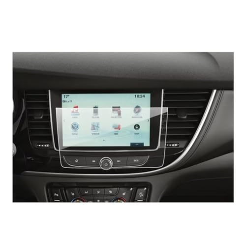 Verre trempé de navigation Vauxhall Mokka X 2018-2019 film protecteur d'écran