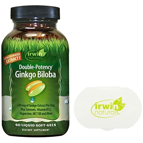 Irwin Naturals Ginkgo Biloba Softgels Cover