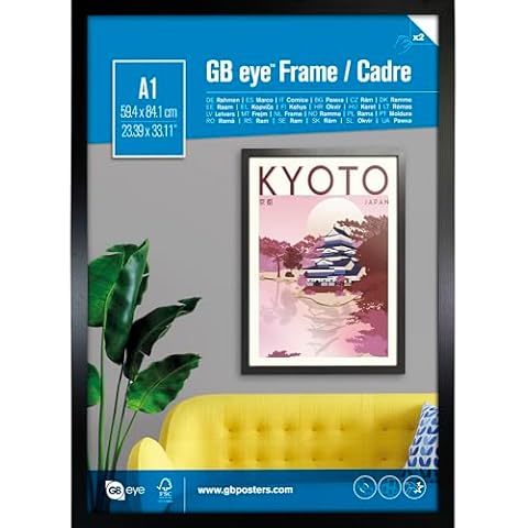 GB Eye A1 Contemporary Wooden Picture Frame Cover