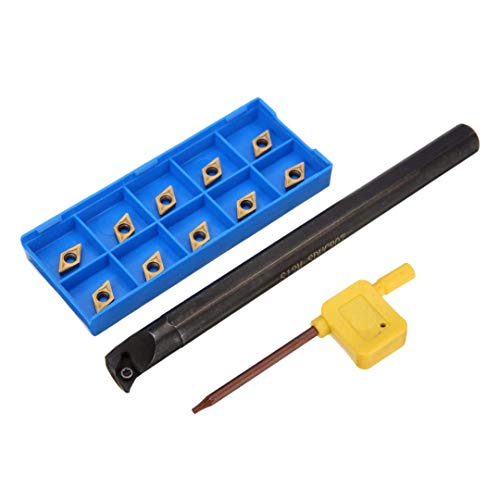 LKB-KB CNC旋盤インナーツールをオンにするためにレンチでバー150mmのボーリング個入りDcmt0702カーバイド挿入+ S12M-Sducr07 工具レンチ LKB-KB CNC旋盤インナーツールをオンにするためにレンチでバー150mmのボーリング個入りDcmt0702カーバイド挿入+ S12M-Sducr07 工具レンチ