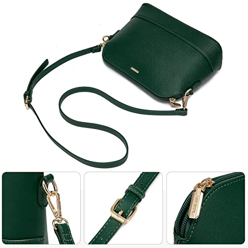 Handbags For Women Shoulder Bags Tote Satchel Hobo 3Pcs Purse Set，Dark Green #TOP6