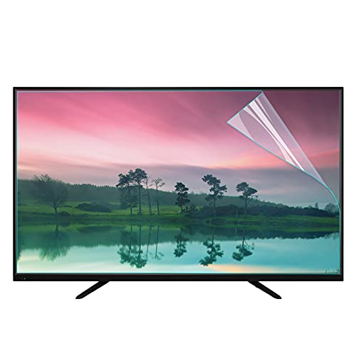 Clamp Frame BTV Bildschirmschutz TV-Bildschirmschu For 32-52-Zoll-Monitore, AntiBlaulicht-Bildschirmfilterfolie, TV-AntiGlareFilm, der schädliches blaues Licht von 380 bis 420 nm for LCD-LEDs blockier