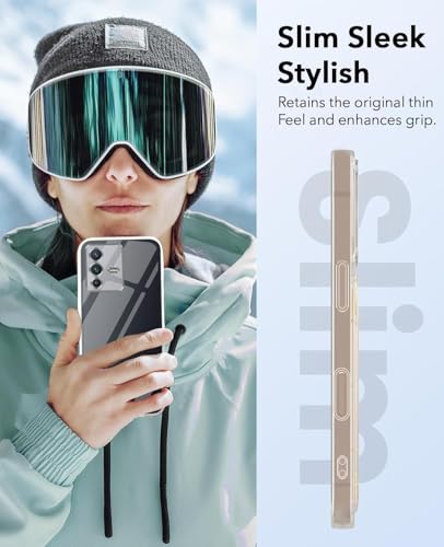Image of Jkobi Lifetime Anti-Yellow Clear Back Case Cover for Vivo V23 5G (Sleek Hard Crystal | Shockproof and Camera Protection)