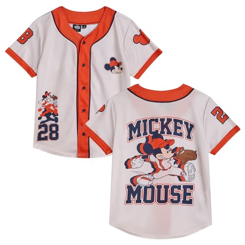 Disney Boys Sports Jersey - Mickey Mouse Cars Lightning...
