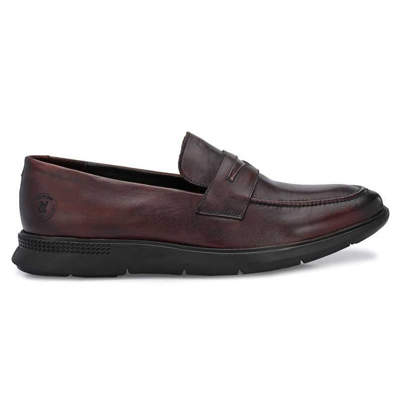 Legwork Men's Leather Loafer Shoes for Men and Boys 2 41afysGh1pL